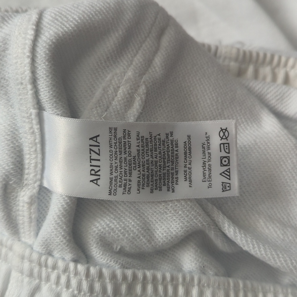 Aritzia Wide Leg Pants in White - Picture 15 of 16
